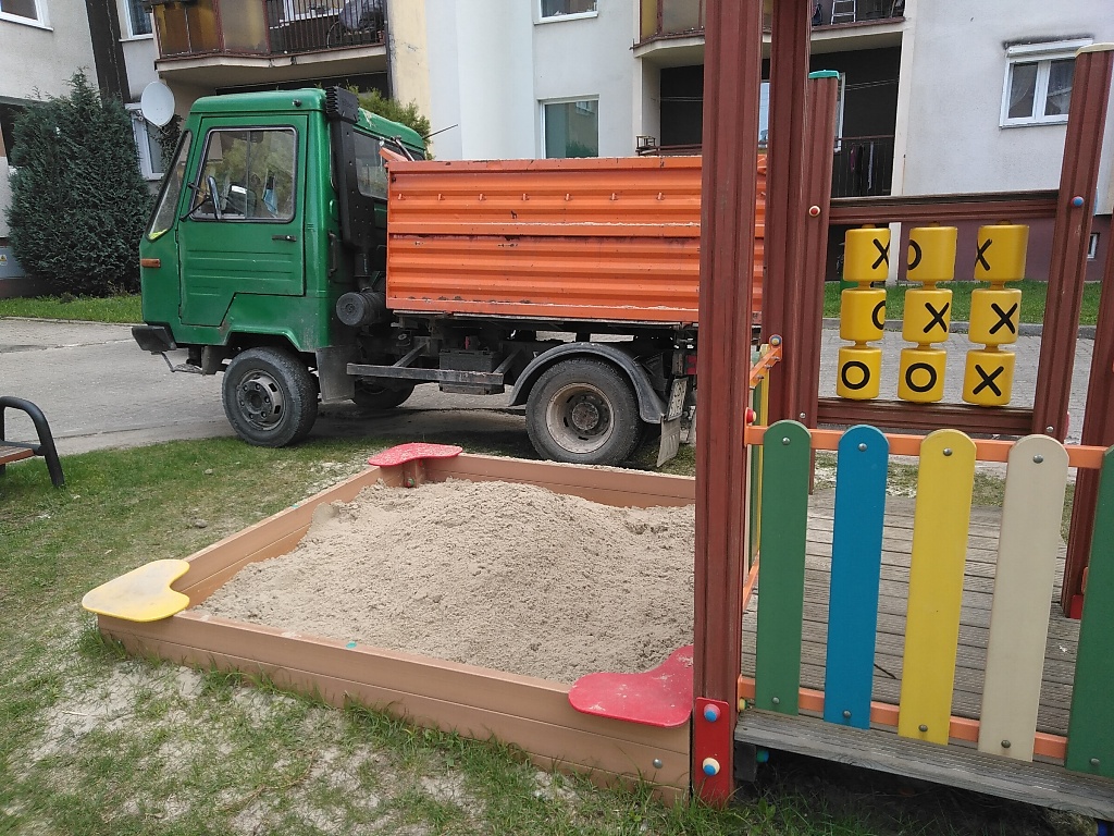 piasek dla dzieci 