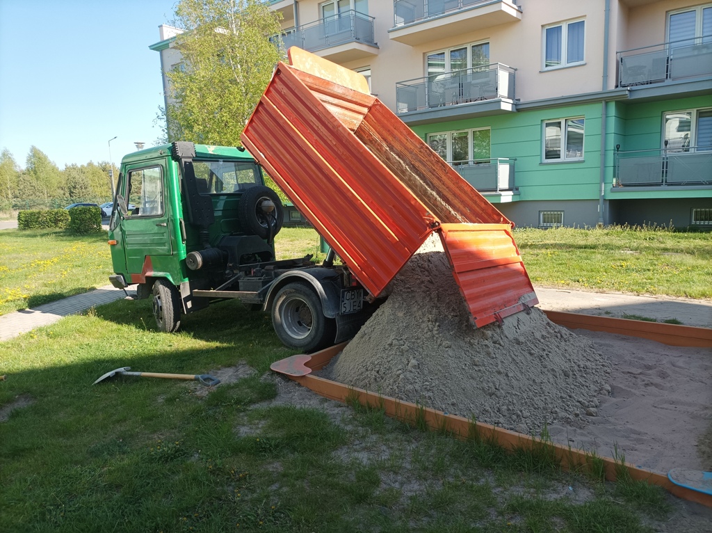 wymian piasku Bydgoszcz